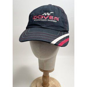 Dover International Speedway Hat CFS Checkered Flag Sports Blue & red Cap